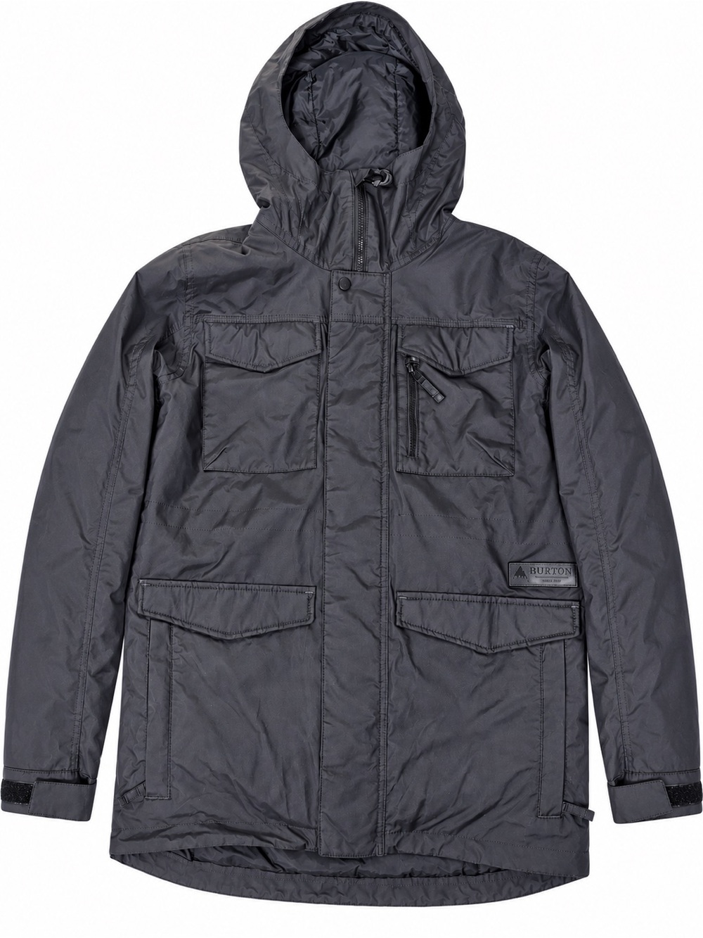Burton Covert Men’s Small Black Ski Snowboard Jacket Hooded Winter Coat